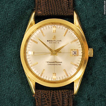 Breitling TransOcean in 18 Kt das Original - nicht die billige Replika
