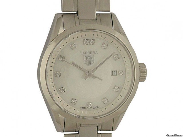 TAG Heuer Carrera Lady Diamond Perlmutt 27mm