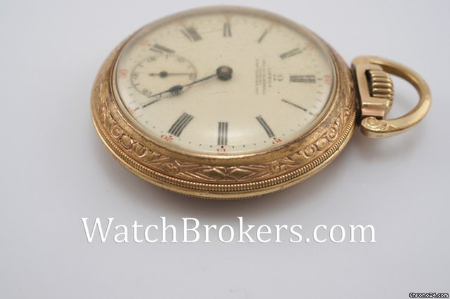 replica Omega Geo. H. Gledhill Jeweler Pocketwatch Case no: 4030543 WATCHES 1 