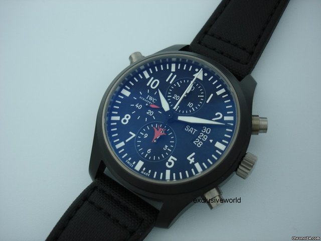 IWC Top Gun Doppelchrono Keramik