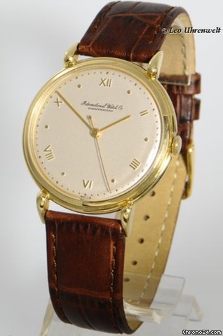 IWC Gro e, ausgefallene und elegante  Herrenarmbanduhr