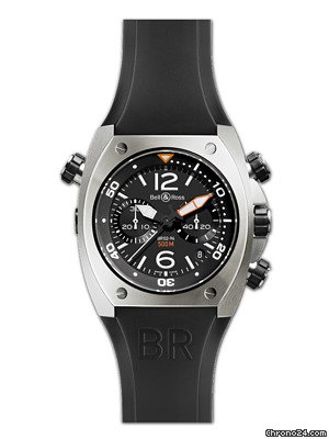 Bell & Ross BR02-94 Chronograph NEU incl MWST mit Box + Papieren