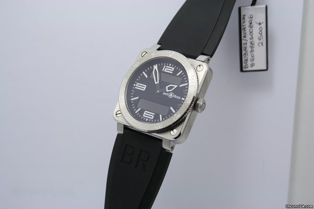 Bell & Ross BR 03 Type Aviation  NEU incl MWST mit B + P