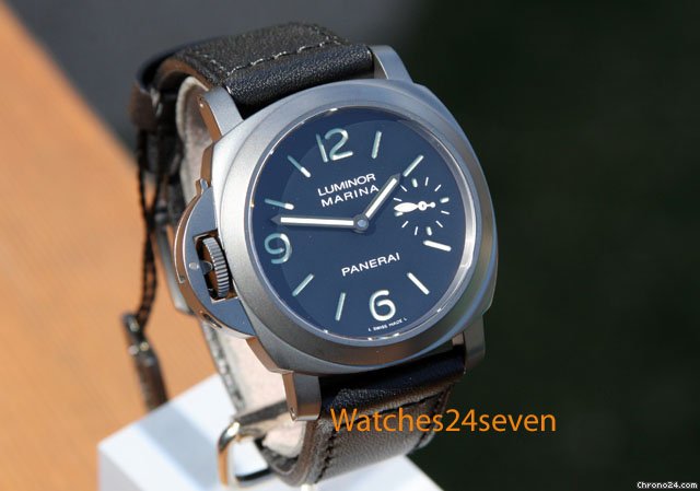 replica Panerai PAM 26 K Luminor Marina Destro w PVD Special Edition 44 mm WATCHES 1 