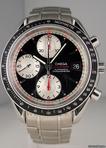Omega Speedmaster Automatic Date Chronometer Chronograph 40mm