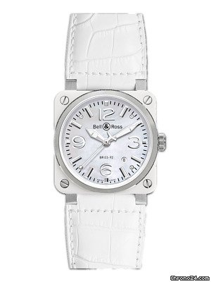 Bell & Ross BR 03-92 White Ceramic NEU incl MWST mit Box + Papieren