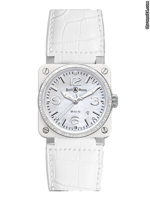 Bell & Ross BR 03-92 White Ceramic NEU incl MWST mit Box + Papieren