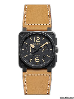 Bell & Ross BR 03-94 Chronographe  NEU incl MWST mit Box + Papie