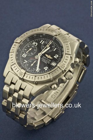 replica Breitling Chronomat Evolution Blackbird A13353 WATCHES 1 