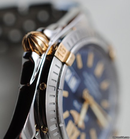 replica Breitling Windrider Cockpit  Stahl/Gold - Pilotband B 49350 WATCHES 1 
