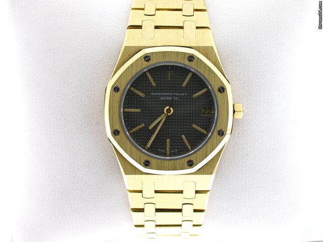 Audemars Piguet ROYAL OAK NERO ORO GIALLO 18KT