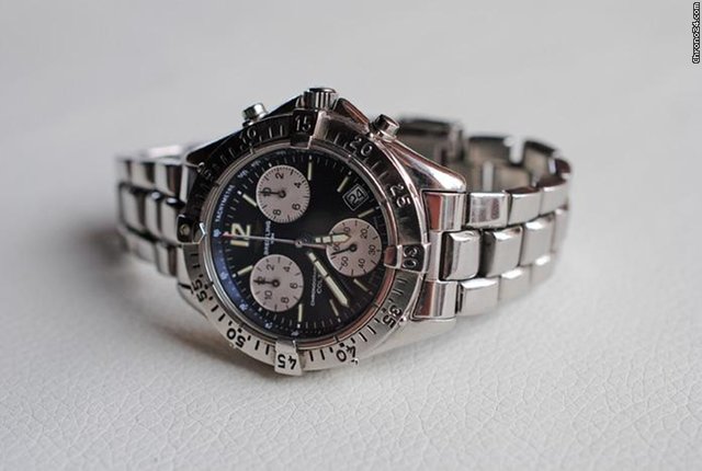 replica Breitling Colt Edelstahl Chronograph in sehr gutem Zustand WATCHES 1 
