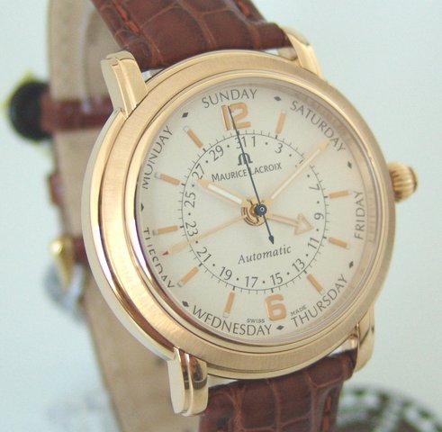 Maurice Lacroix Cinq Aiguilles 18 krt.Rosegold  English