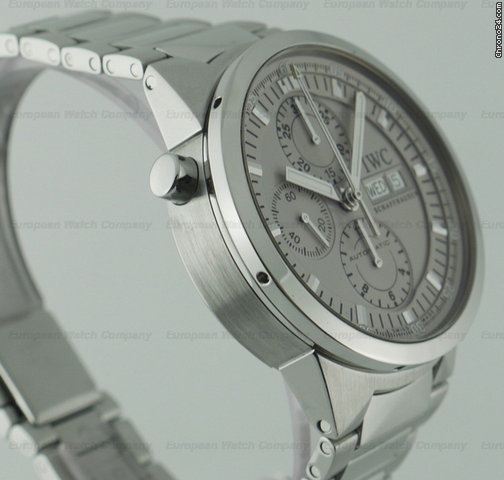 replica IWC GST Rattapante SS/SS Grey Dial WATCHES 1
