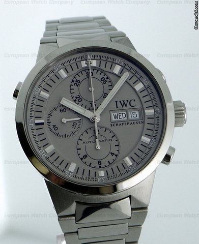 IWC GST Rattapante SS/SS Grey Dial