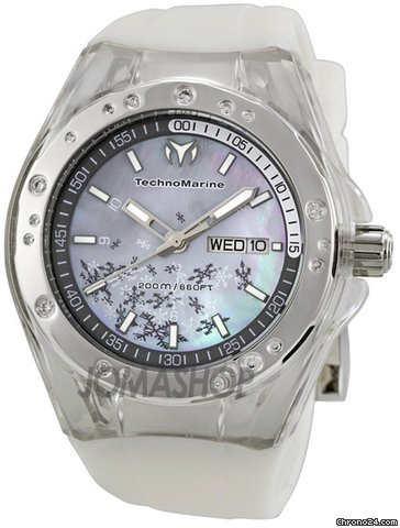Technomarine Cruise Sport Snow Mother of Pearl Dial Unisex Watch 110064
