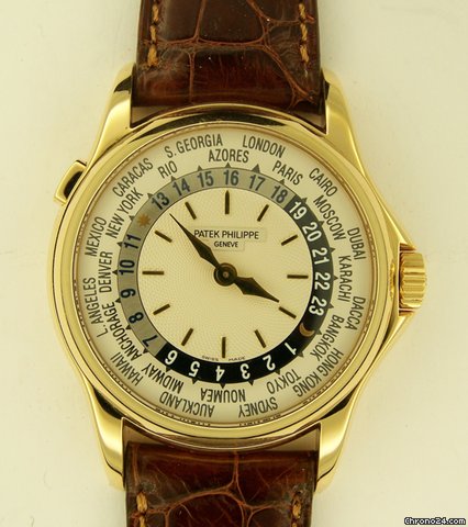 Patek Philippe WORLD TIME 5110j - ORE MONDO ORO GIALLO