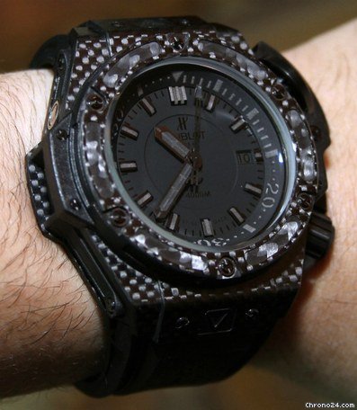 Hublot Oceanographic 4000 Carbon Fiber Dive Watch Limited to 500 pieces