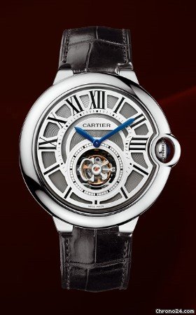 Cartier BALLON BLEU FLYING TOURBILLON WHITE GOLD SPECIAL EDITION