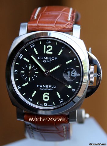 replica Panerai PAM 244 N Luminor Marina GMT 40mm Retail WATCHES 1 