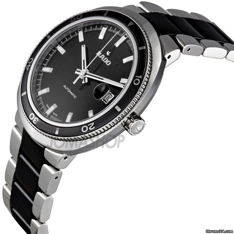 Rado D Star Black Dial Stainless Steel Mens Watch R15959152 WATCHES 2