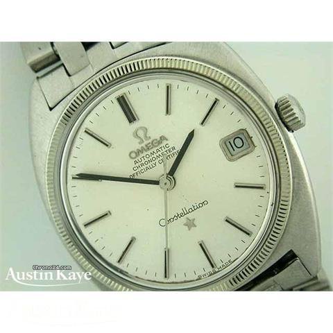 replica Omega Constellation steel automatic on bracelet WATCHES 1 