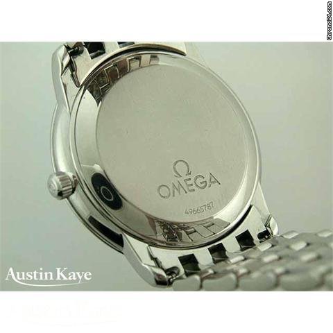 replica Omega De Ville steel automatic chronometer on bracelet WATCHES 1 