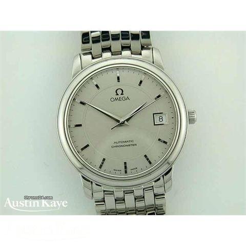 Omega De Ville steel automatic chronometer on bracelet
