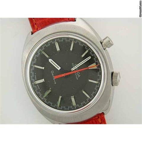 replica Omega Chronostop steel manual on strap WATCHES 1 