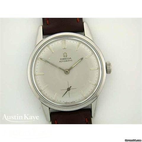 Omega steel automatic on strap
