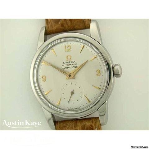 Omega Seamaster steel automatic on strap