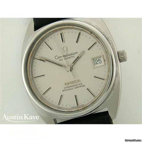 replica Omega Constellation steel automatic on strap. WATCHES 1 