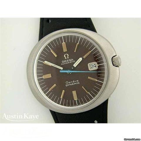 Omega Dynamic steel automatic on strap