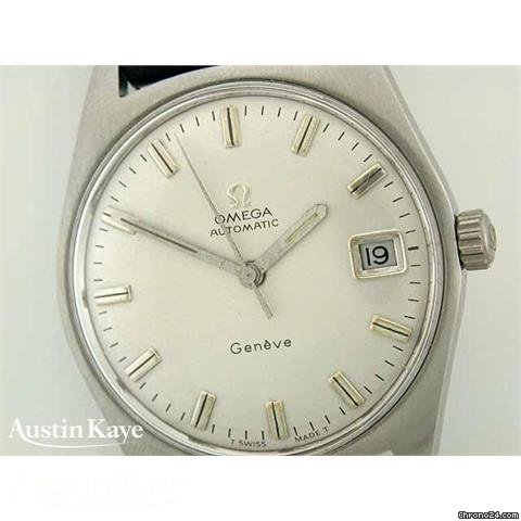 replica Omega Geneve steel automatic on strap. WATCHES 1 
