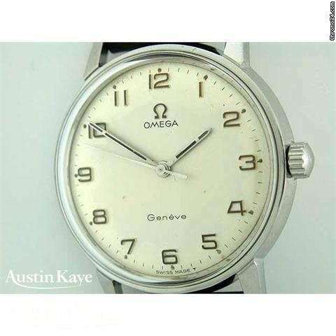 replica Omega Geneve steel manual on strap WATCHES 1 