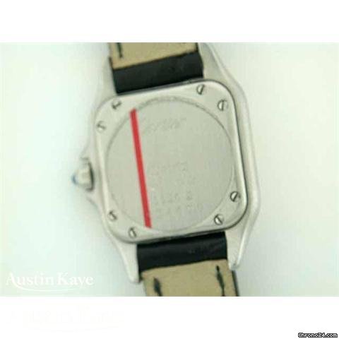 replica Cartier Panthere Bi-metal quartz on leather strap WATCHES 1 
