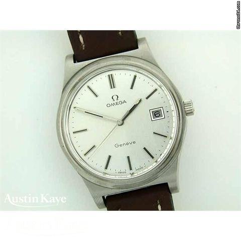 Omega Geneve steel manual on strap
