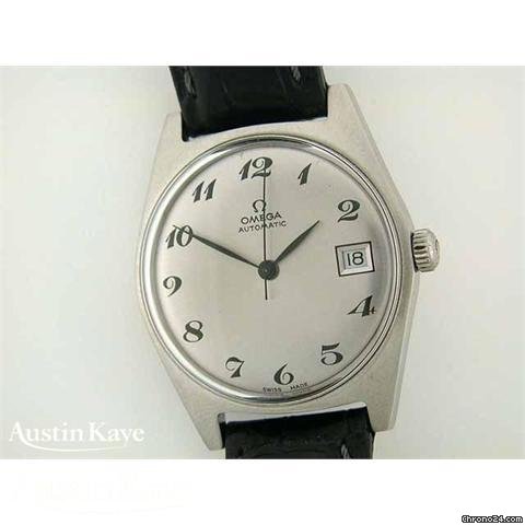 Omega Steel automatic on strap
