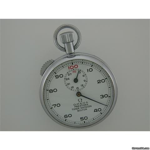 Omega Manual Wind Pocket Stop Watch