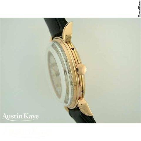 replica Movado 18ct gold manual on strap WATCHES 1 