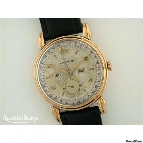Movado 18ct gold manual on strap