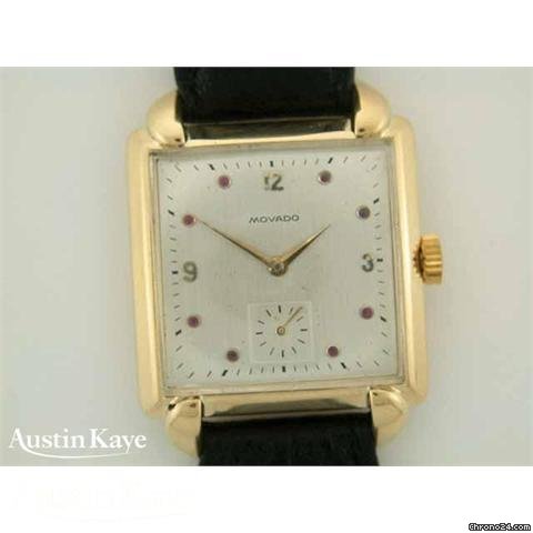 Movado 18ct gold manual on strap