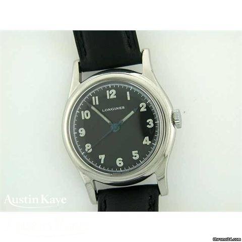 Longines Vintage steel manual on strap