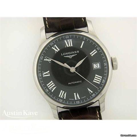 Longines Master Collection steel automatic on strap