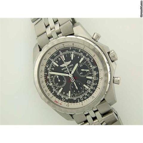 Breitling Bentley Motors T steel automatic on bracelet
