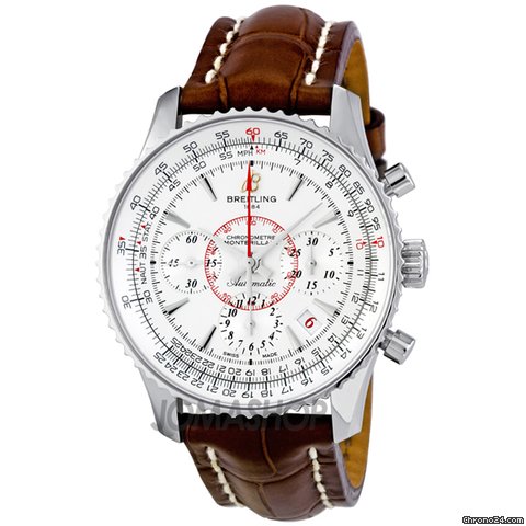 Breitling Montbrilliant 01 Silver Dial Chronograph Automatic Mens Watch AB013112-G709BRCT