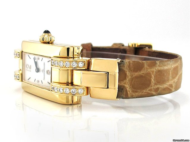 replica Jaeger-LeCoultre Damen "IDEALE" 750/- Gelbgold Quarz WATCHES 1 