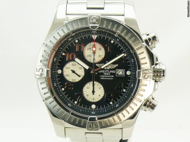 Breitling Super Avenger Ref. A13370 Box & Papiere