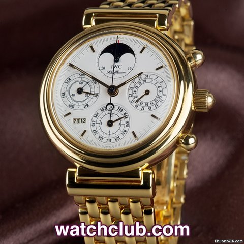 IWC Da Vinci Perpetual Calendar Chronograph - 18ct Yellow Gold