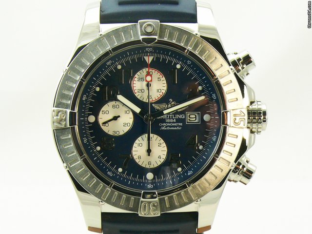 Breitling Super Avenger Ref. A13370 Box & Papiere